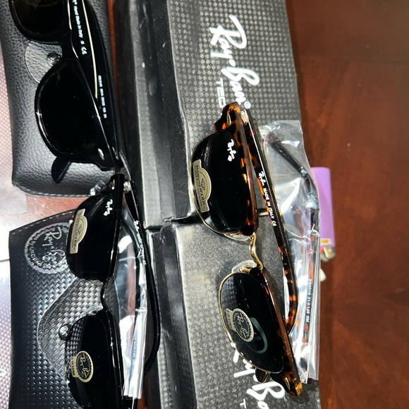 Rayban clubmaster/wayfarer Available.  With case and Box. - Picture 2 of 7